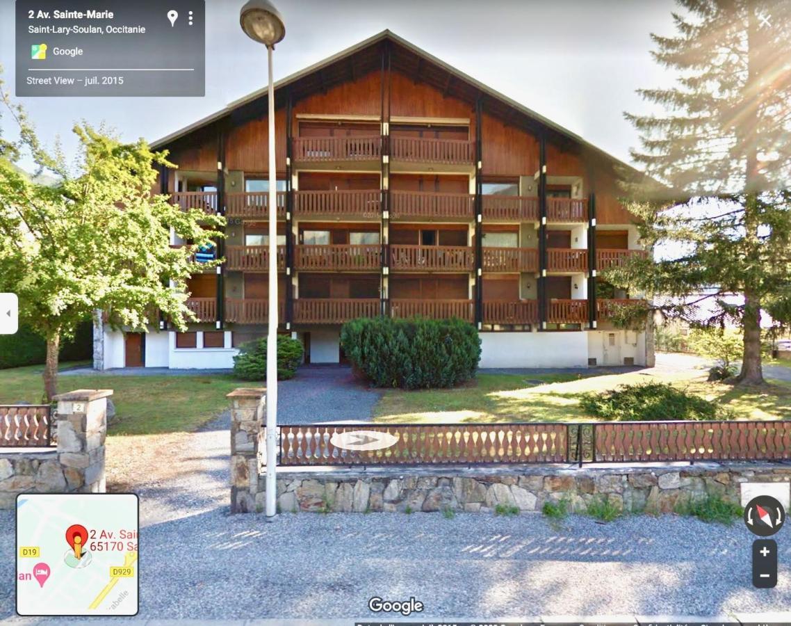 T2 Centre Village - Proximite Telecabine - Vue Montagne Plein Sud - Terrasse Couverte - Balcon - Chambre 1 Lit Double En 160 - Salon 1 Canape Convertible En 140 - Cuisine Separee Saint-Lary-Soulan Esterno foto